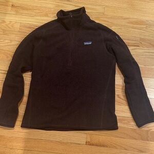 Patagonia Womens Quarter Zip Better Sweater Plum
